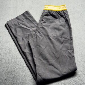 Goodboy Limited Collection Grey Wool Trousers Elastic Logo Waist GB-PT34 Size M